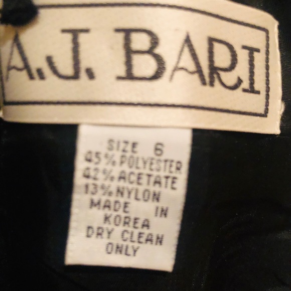 Black Cocktail Dress - Picture 5 of 6